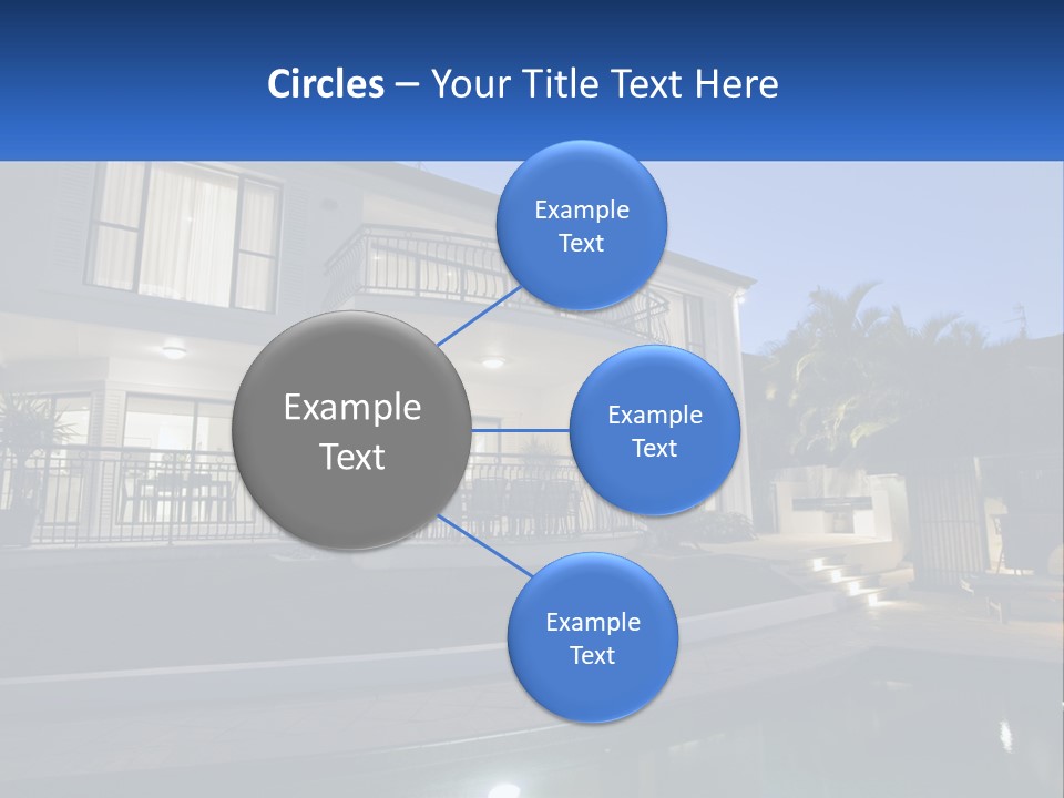 Hut Built Vacations PowerPoint Template