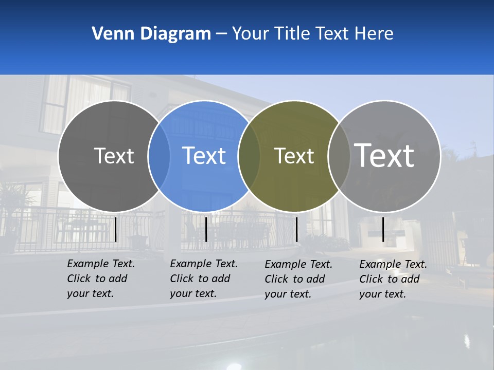 Hut Built Vacations PowerPoint Template