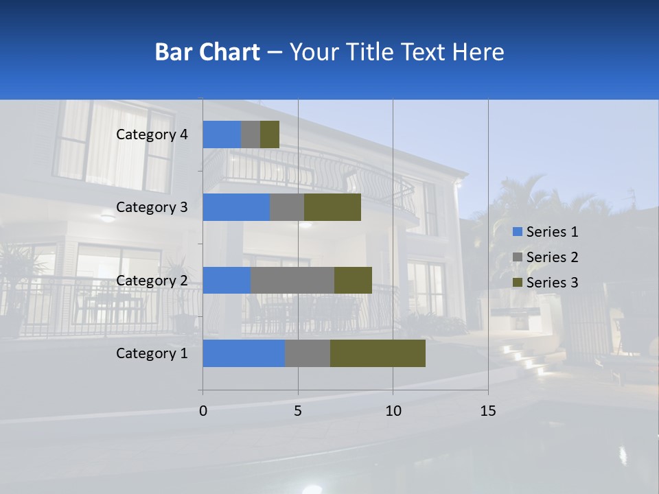 Hut Built Vacations PowerPoint Template