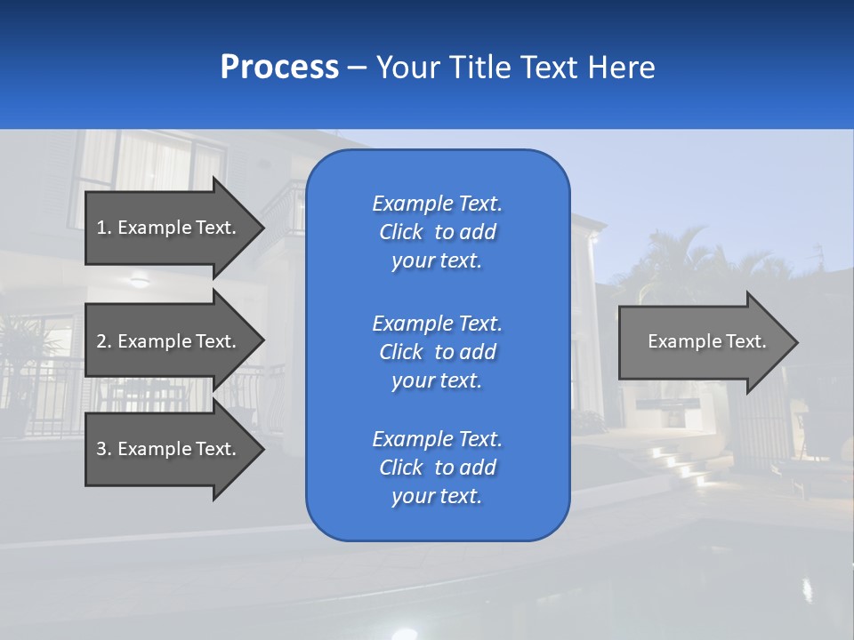 Hut Built Vacations PowerPoint Template