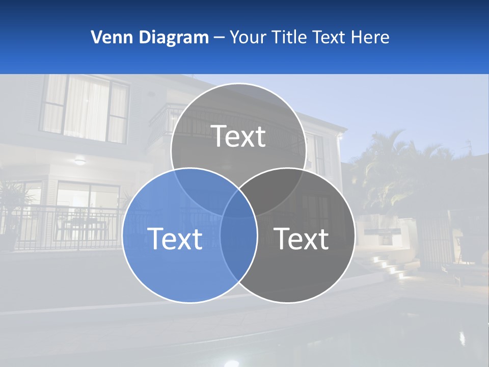 Hut Built Vacations PowerPoint Template