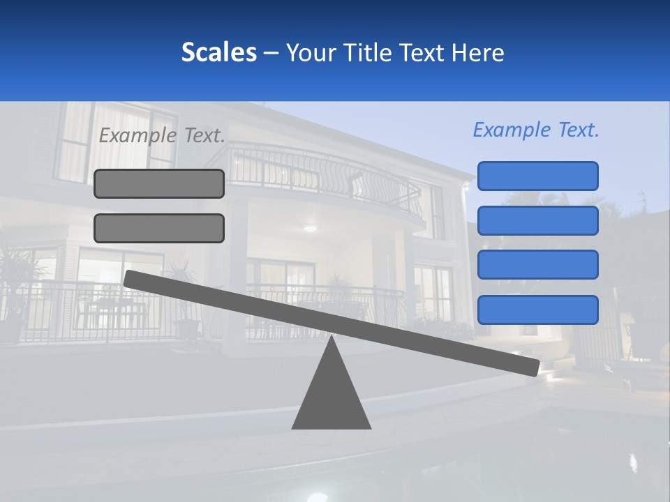 Hut Built Vacations PowerPoint Template