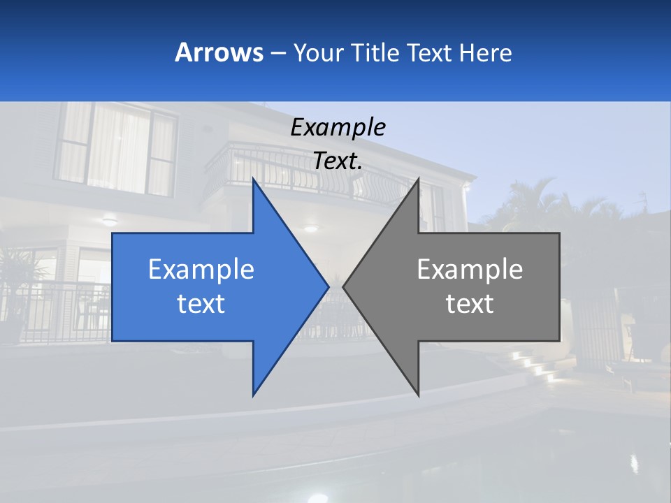 Hut Built Vacations PowerPoint Template