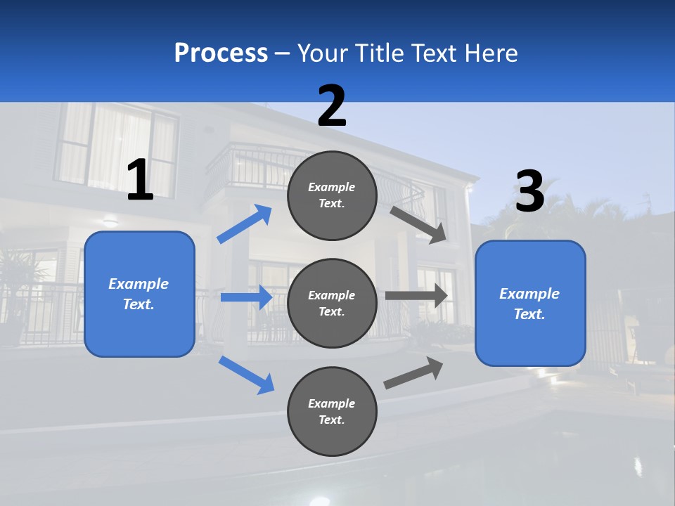 Hut Built Vacations PowerPoint Template