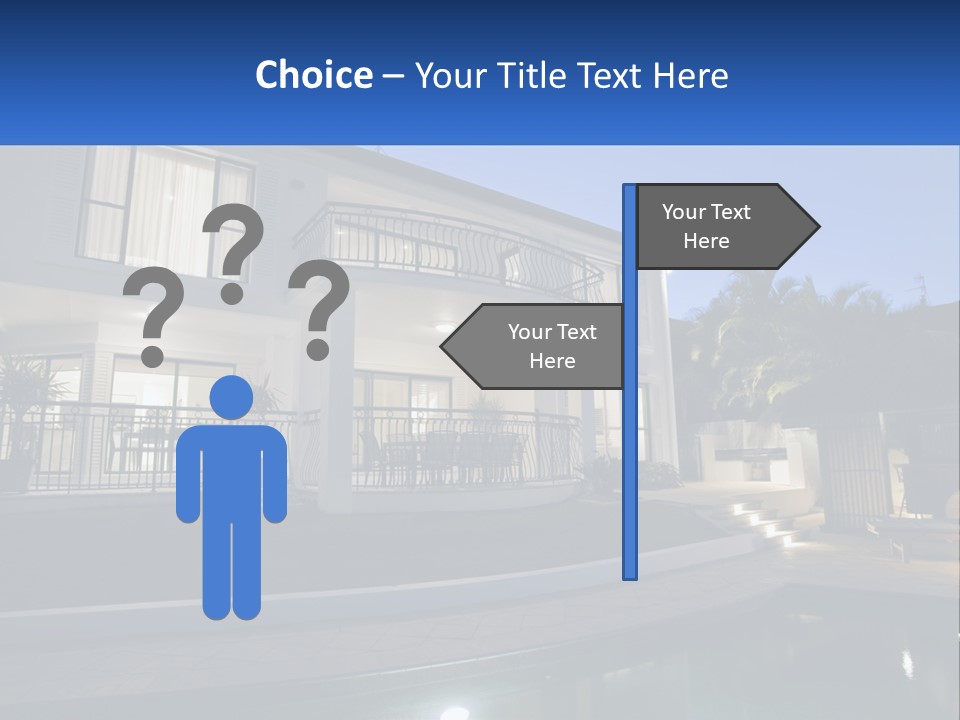 Hut Built Vacations PowerPoint Template
