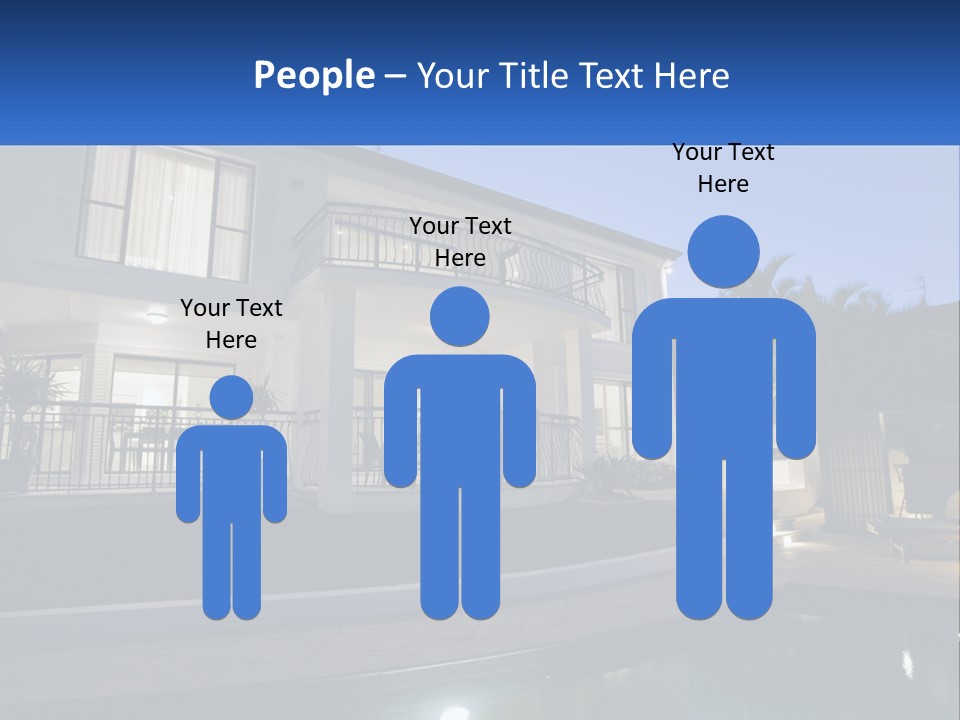 Hut Built Vacations PowerPoint Template