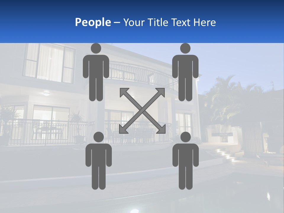 Hut Built Vacations PowerPoint Template