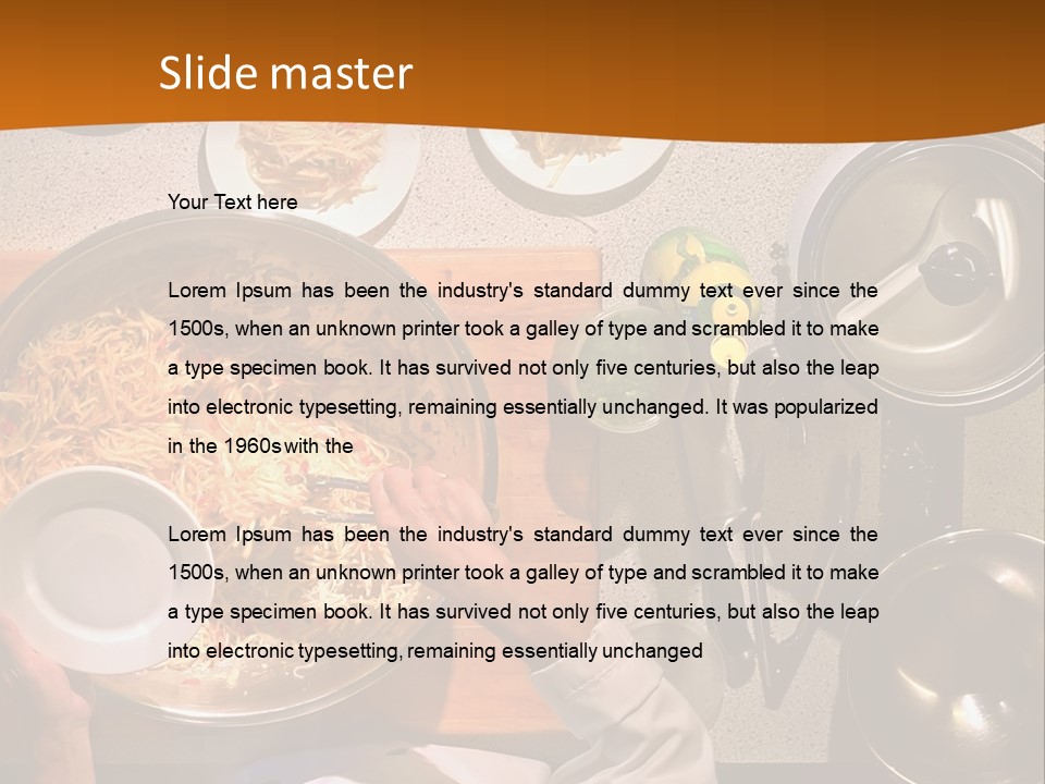 Bowl Juice Top PowerPoint Template