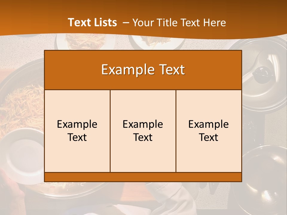 Bowl Juice Top PowerPoint Template