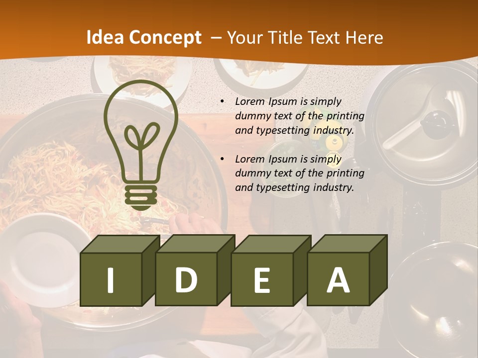 Bowl Juice Top PowerPoint Template