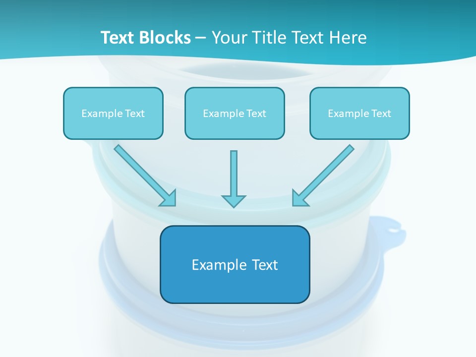 Cutout Storage Elements PowerPoint Template