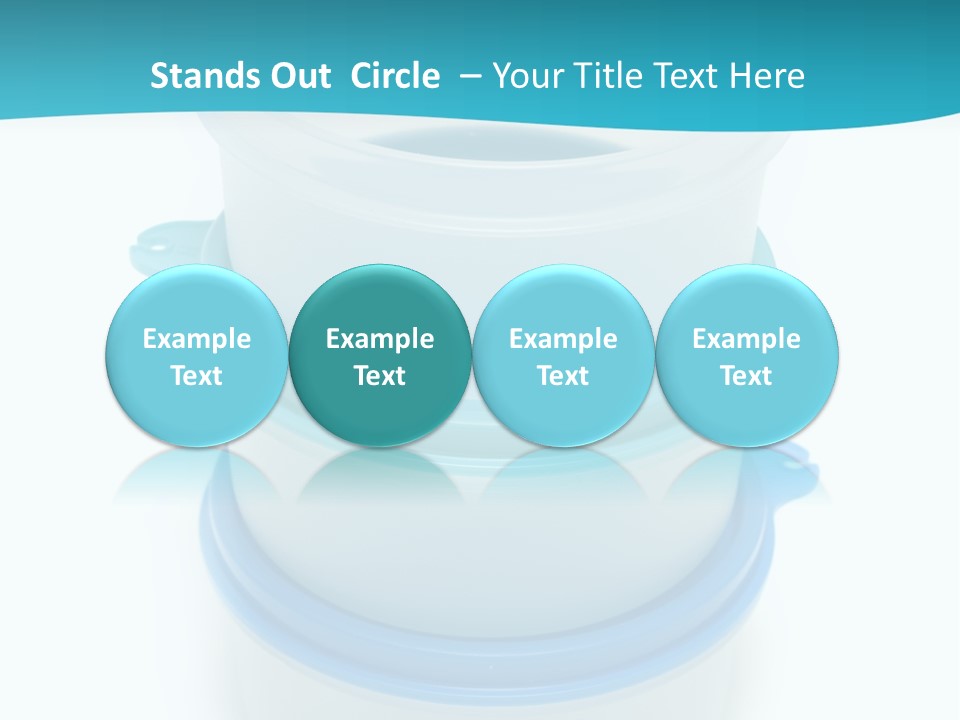 Cutout Storage Elements PowerPoint Template