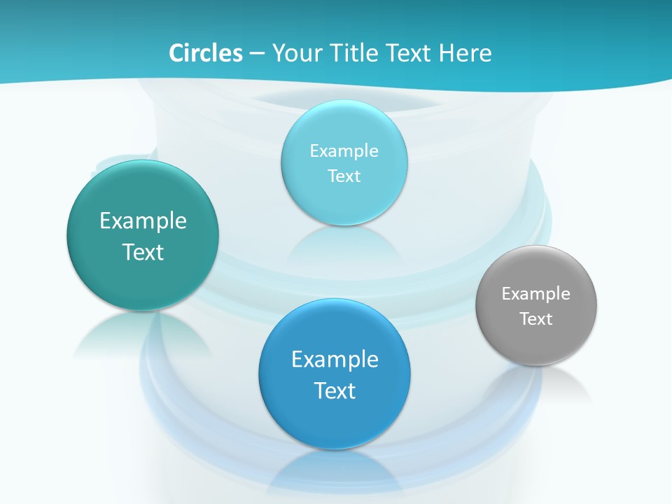 Cutout Storage Elements PowerPoint Template