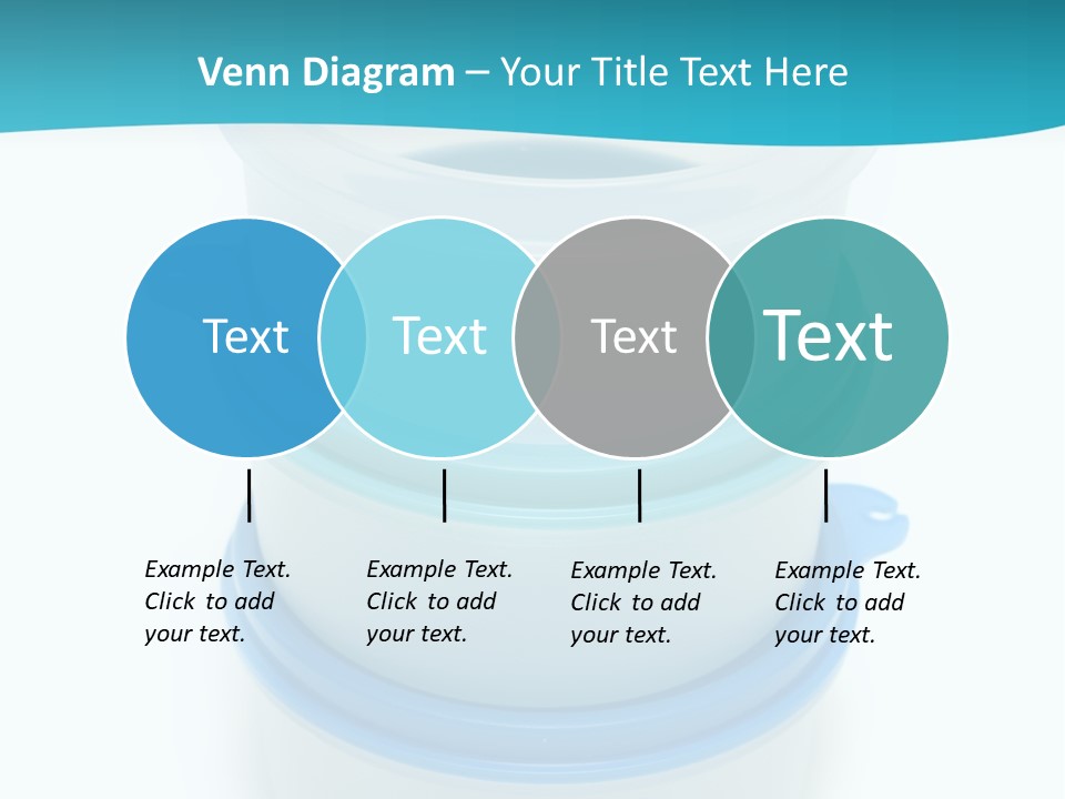 Cutout Storage Elements PowerPoint Template