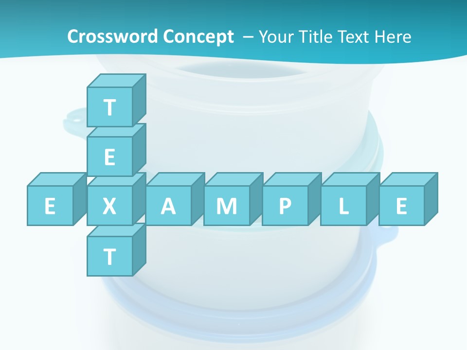 Cutout Storage Elements PowerPoint Template