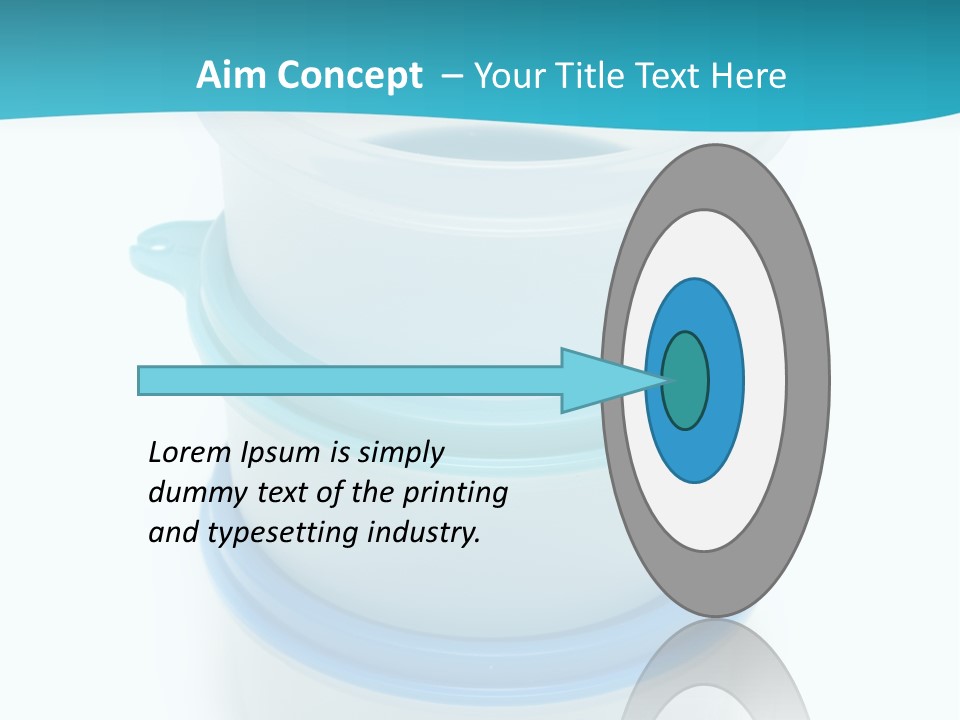 Cutout Storage Elements PowerPoint Template