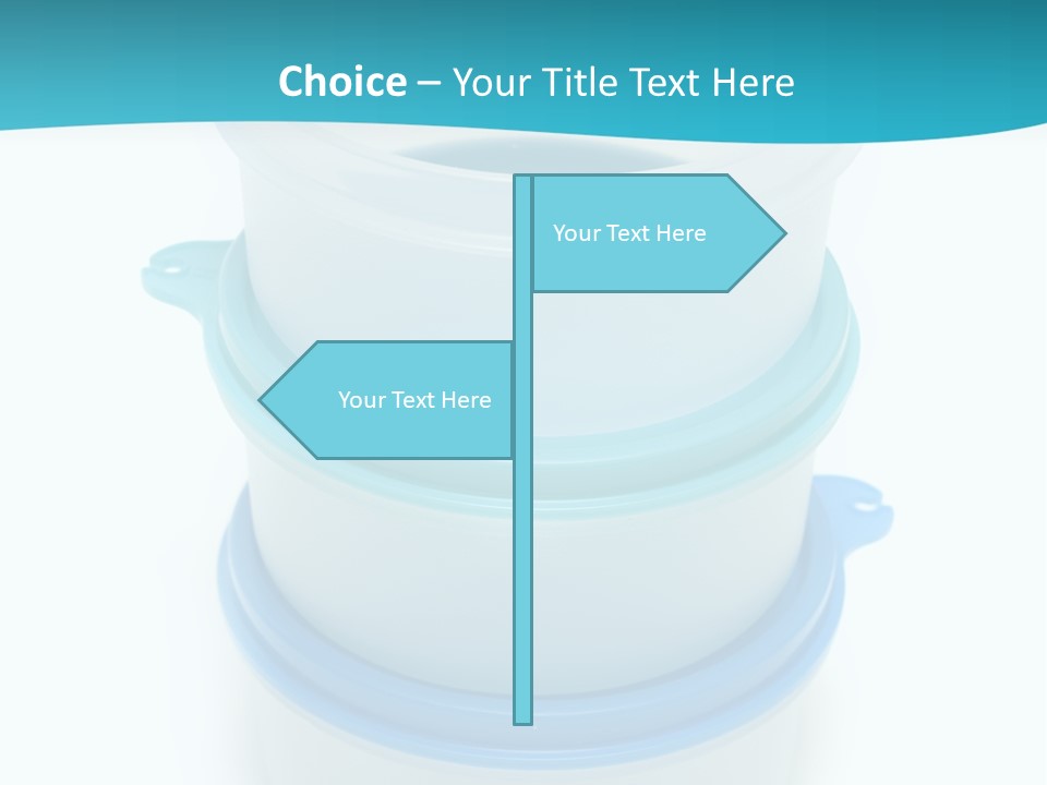 Cutout Storage Elements PowerPoint Template
