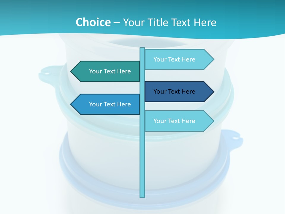 Cutout Storage Elements PowerPoint Template