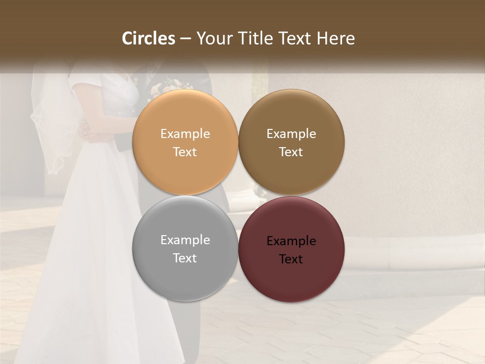 Husband Touching Family PowerPoint Template