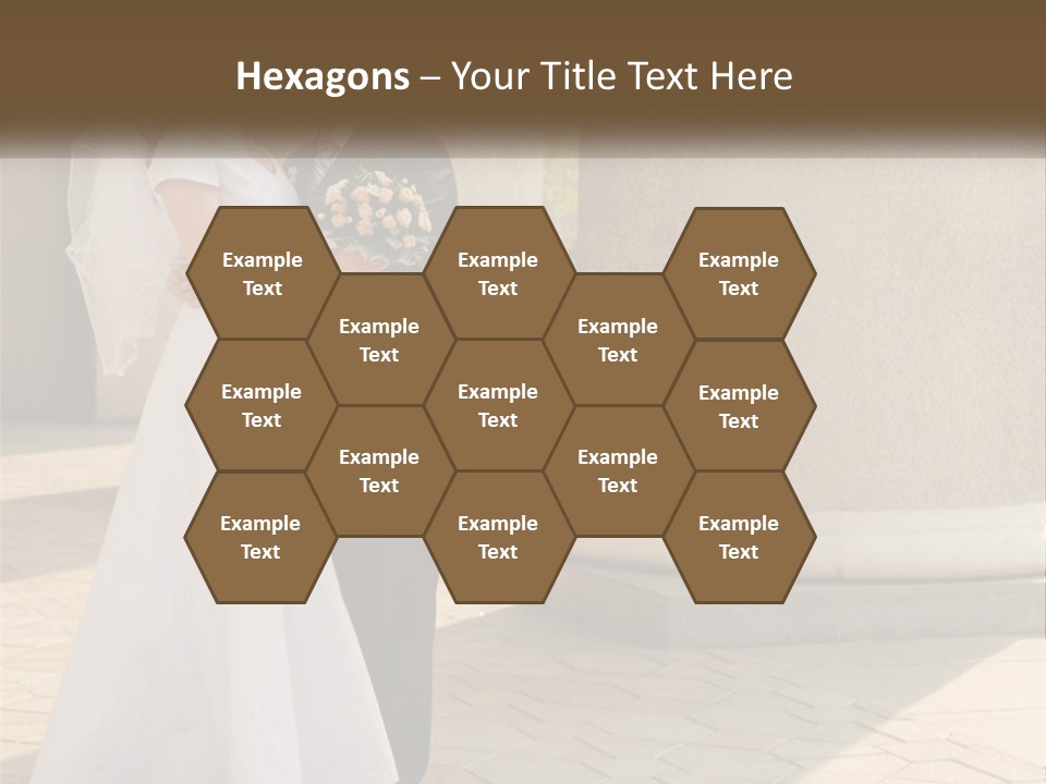 Husband Touching Family PowerPoint Template