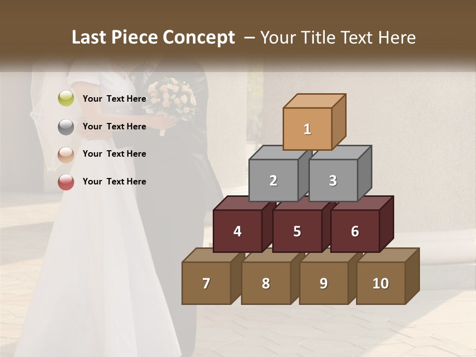 Husband Touching Family PowerPoint Template