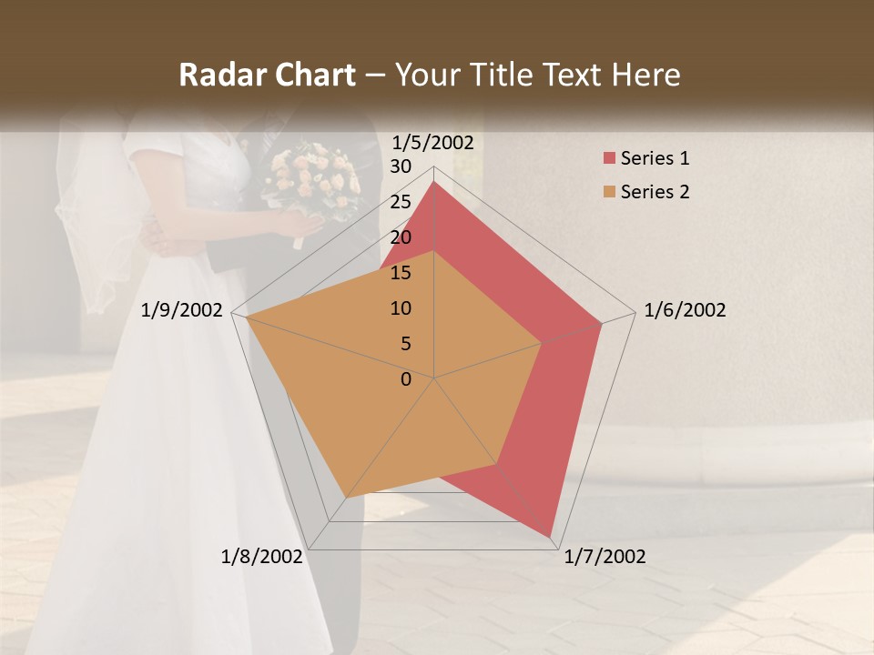 Husband Touching Family PowerPoint Template