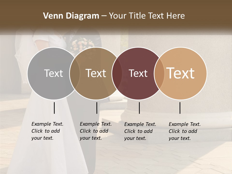Husband Touching Family PowerPoint Template