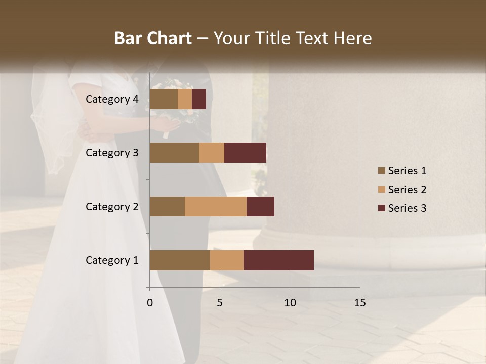 Husband Touching Family PowerPoint Template
