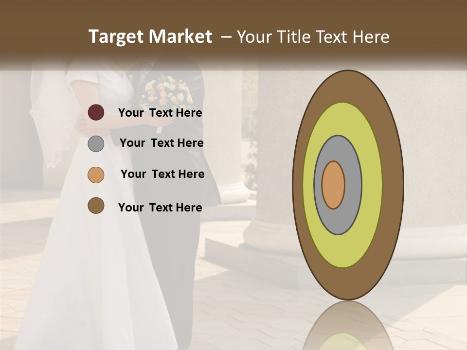 Husband Touching Family PowerPoint Template