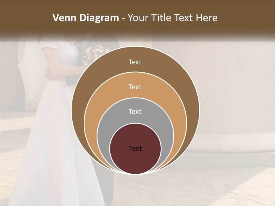 Husband Touching Family PowerPoint Template