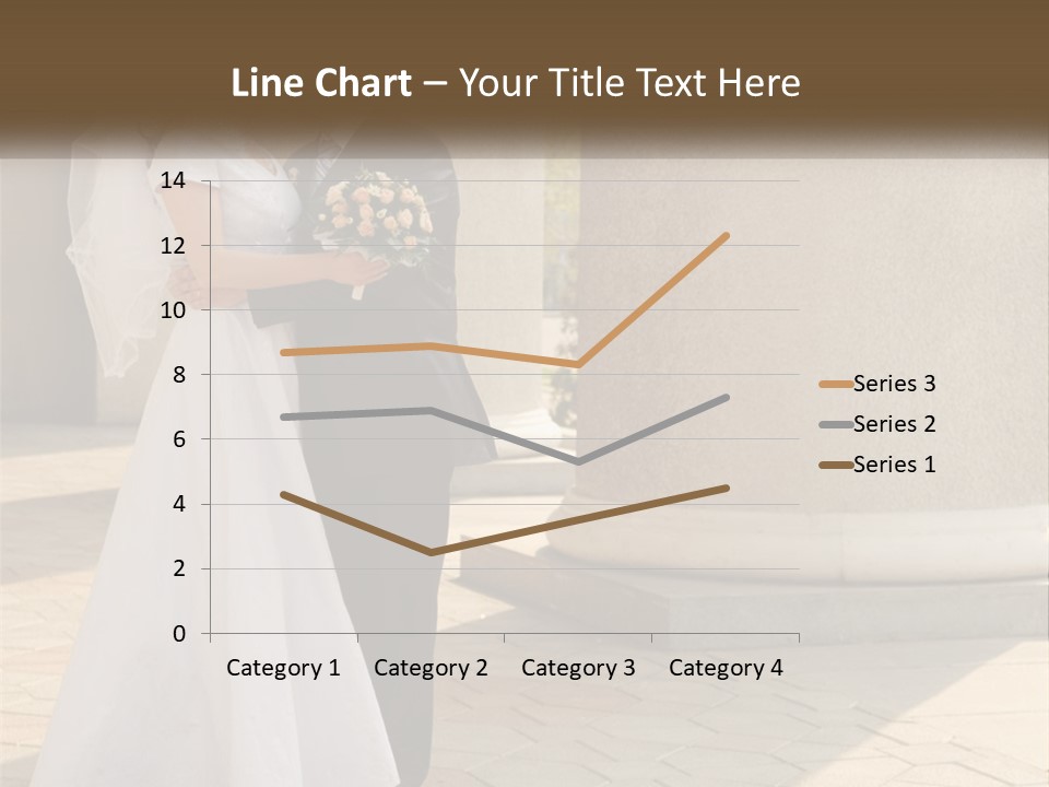 Husband Touching Family PowerPoint Template