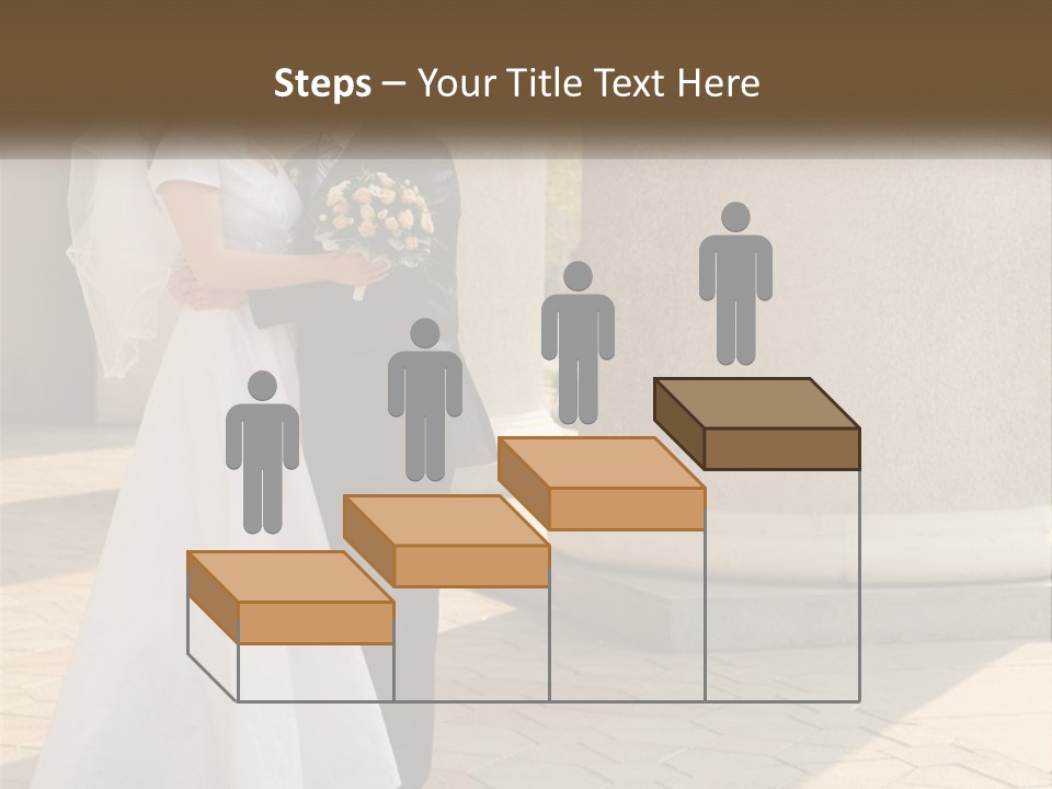 Husband Touching Family PowerPoint Template