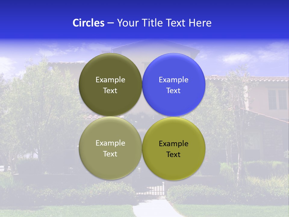 California Luxury View PowerPoint Template