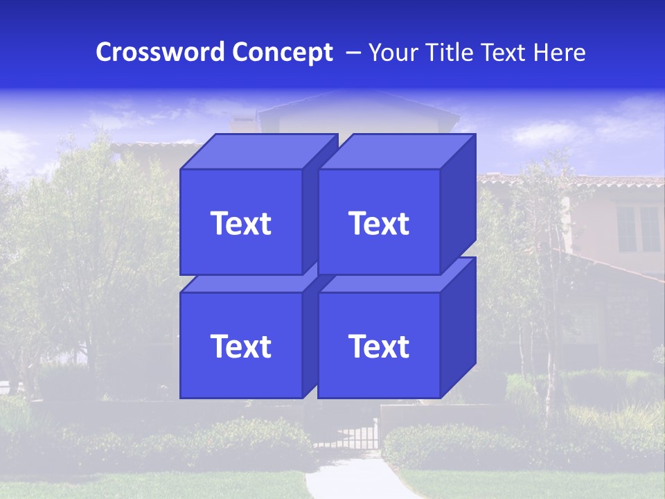 California Luxury View PowerPoint Template