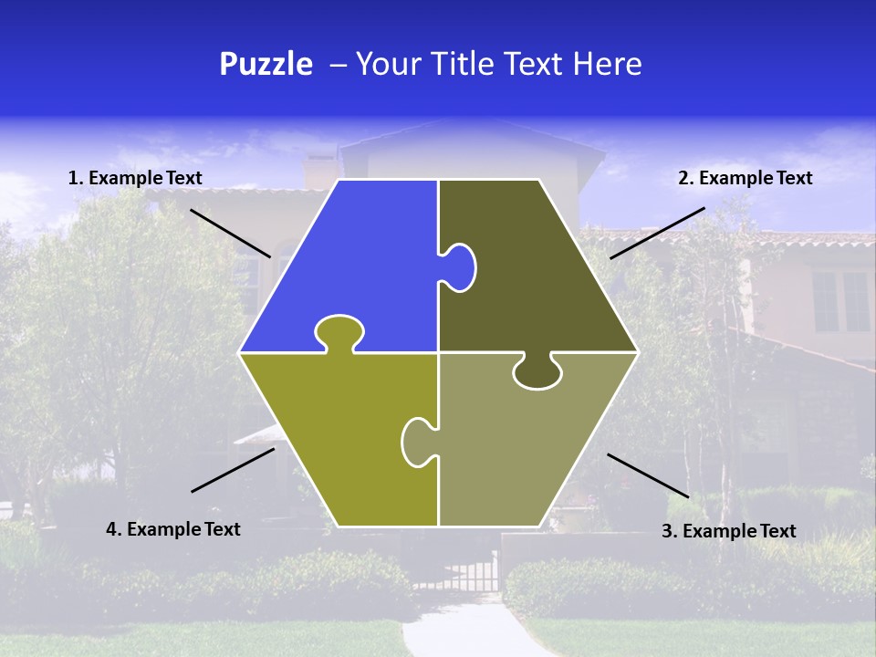 California Luxury View PowerPoint Template