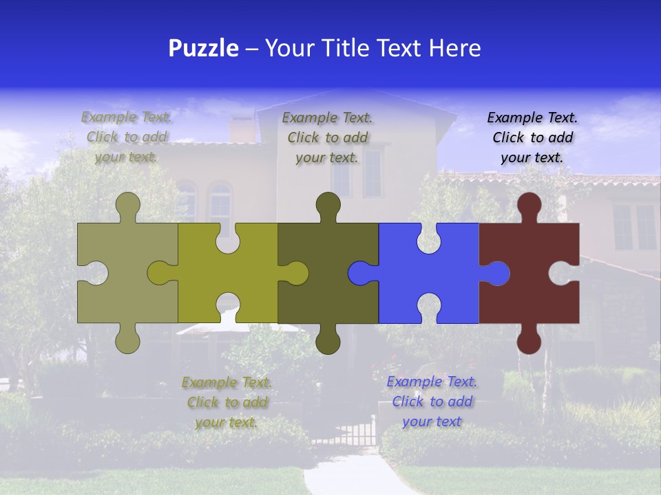 California Luxury View PowerPoint Template