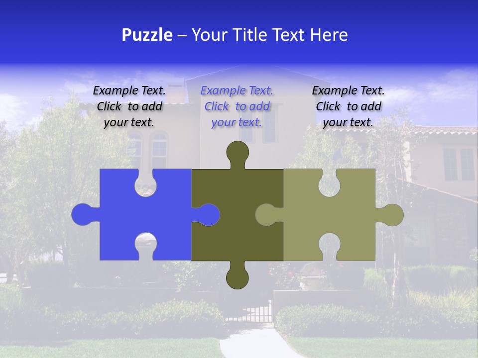 California Luxury View PowerPoint Template