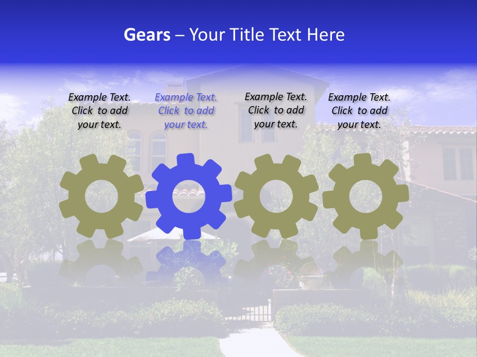 California Luxury View PowerPoint Template