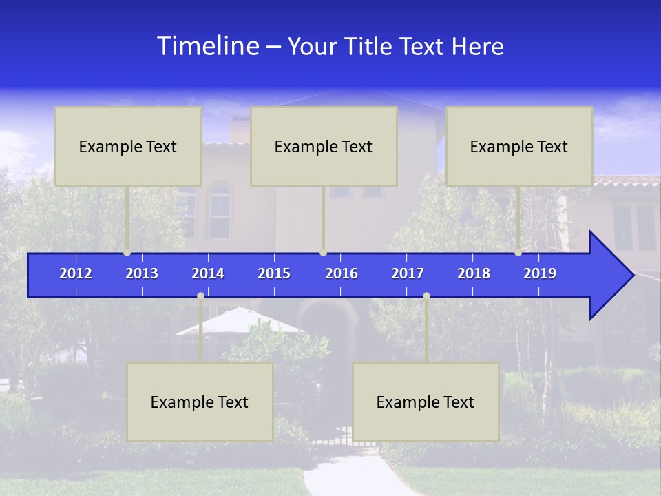 California Luxury View PowerPoint Template
