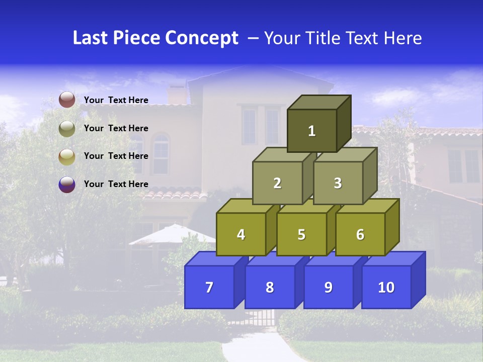 California Luxury View PowerPoint Template