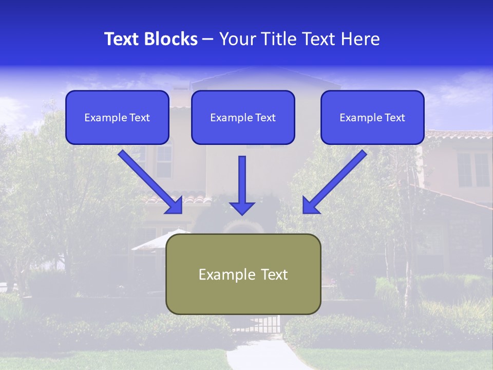 California Luxury View PowerPoint Template