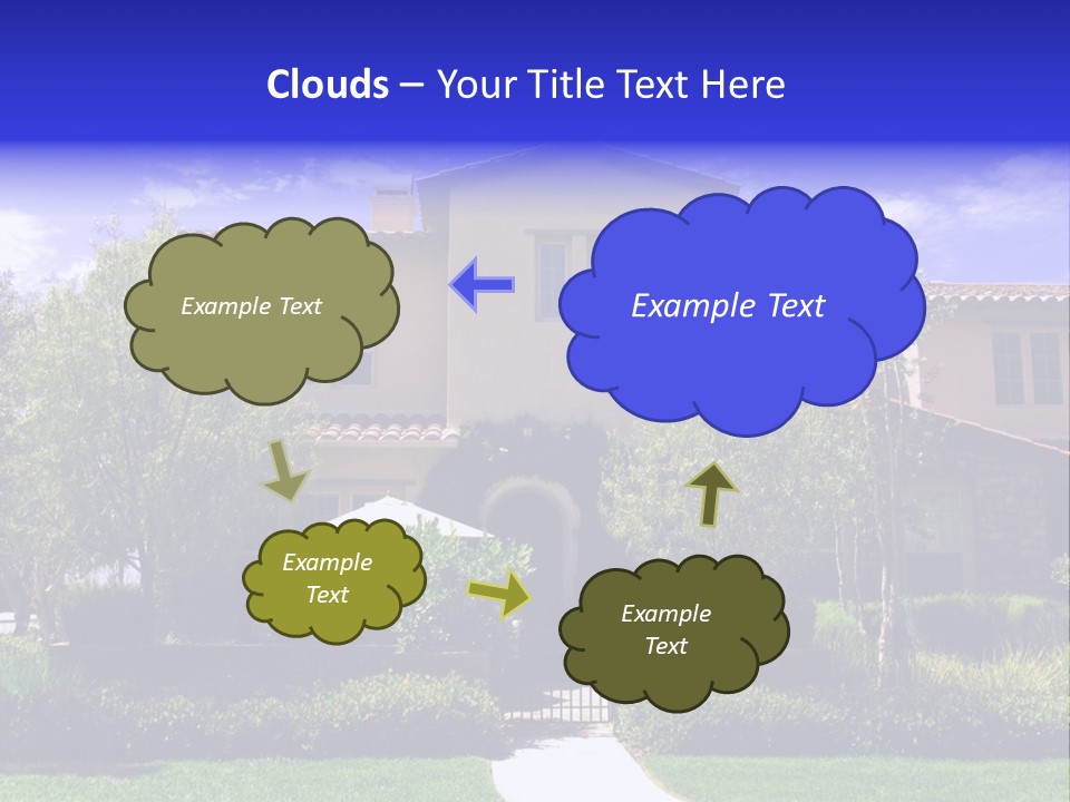 California Luxury View PowerPoint Template