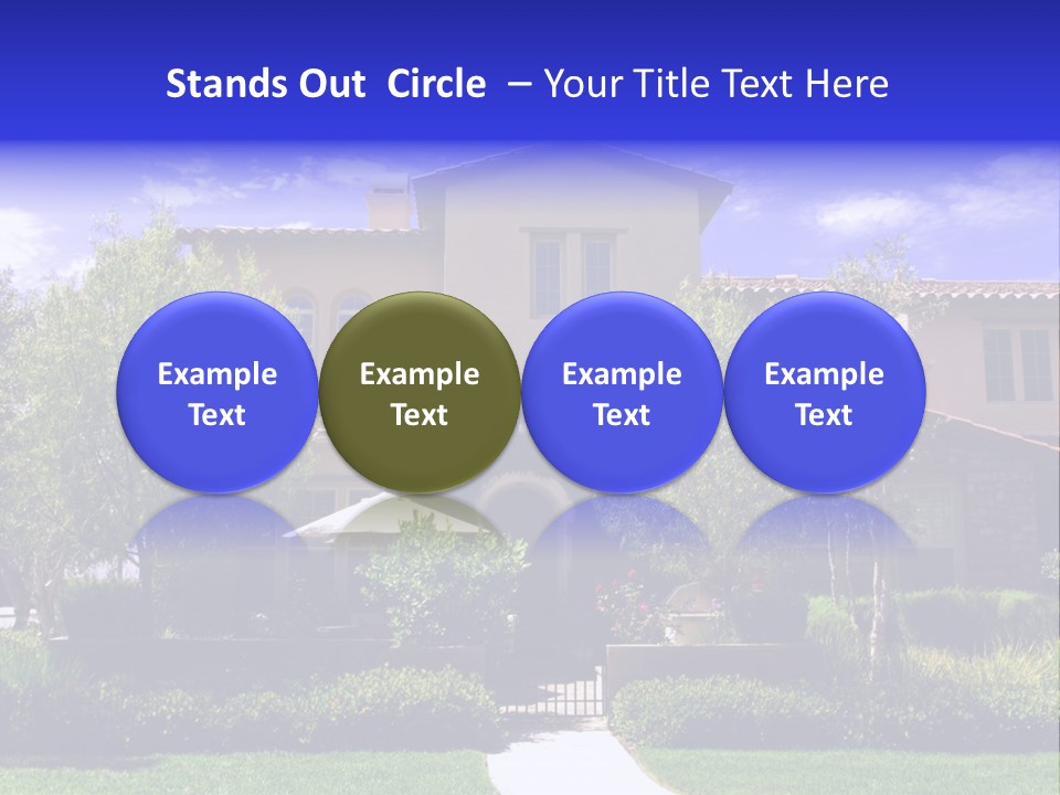 California Luxury View PowerPoint Template