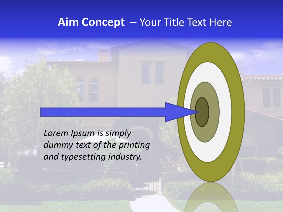 California Luxury View PowerPoint Template