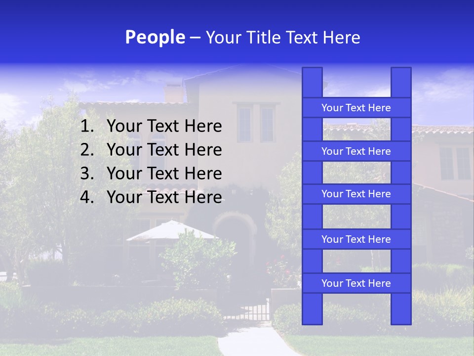 California Luxury View PowerPoint Template