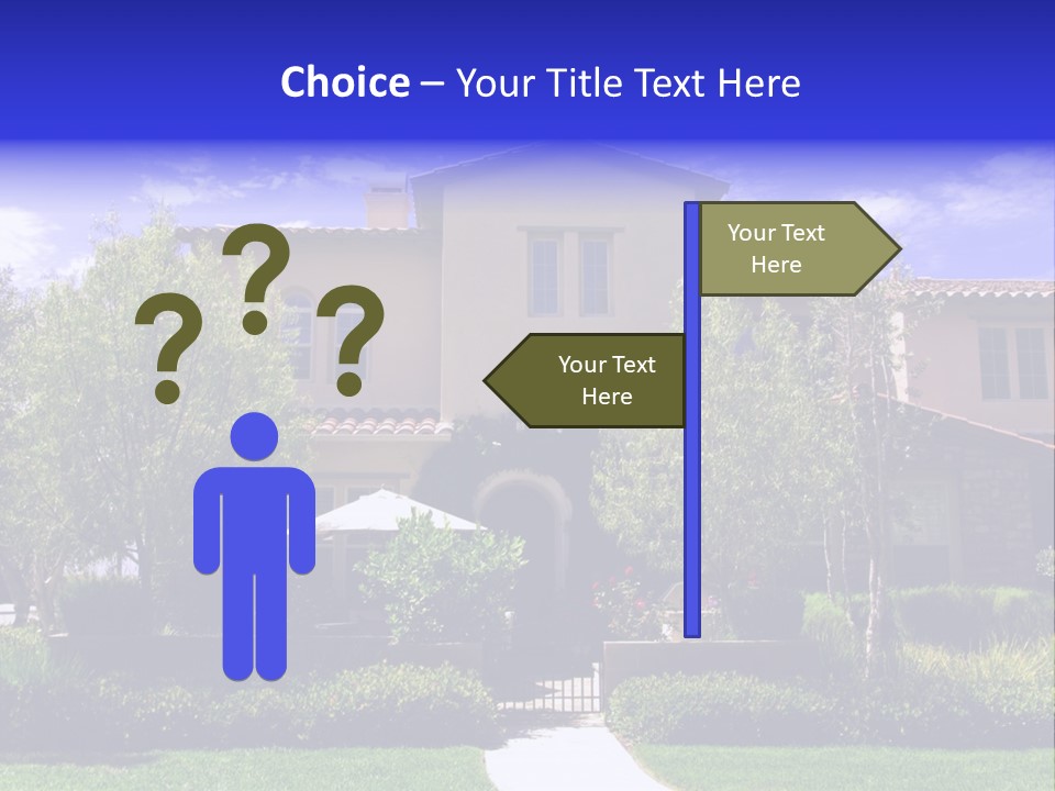 California Luxury View PowerPoint Template