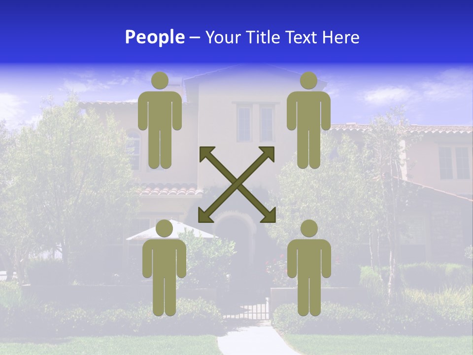 California Luxury View PowerPoint Template