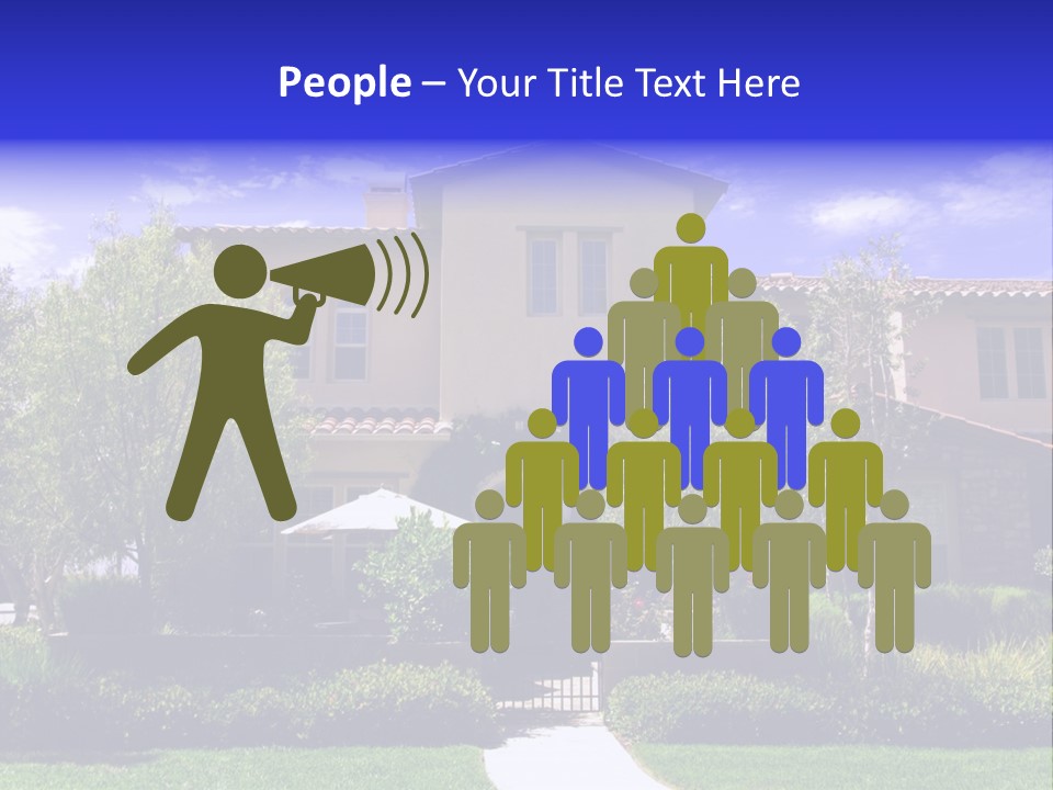 California Luxury View PowerPoint Template