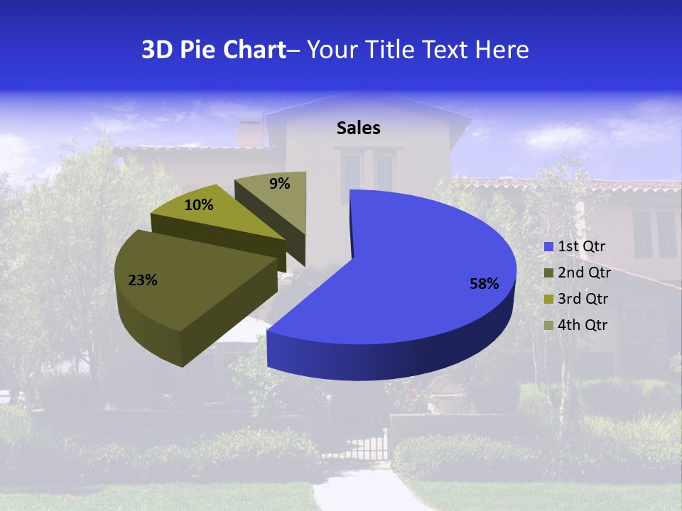 California Luxury View PowerPoint Template