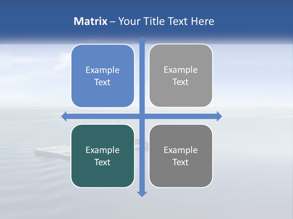 Environmental Sea Damage PowerPoint Template
